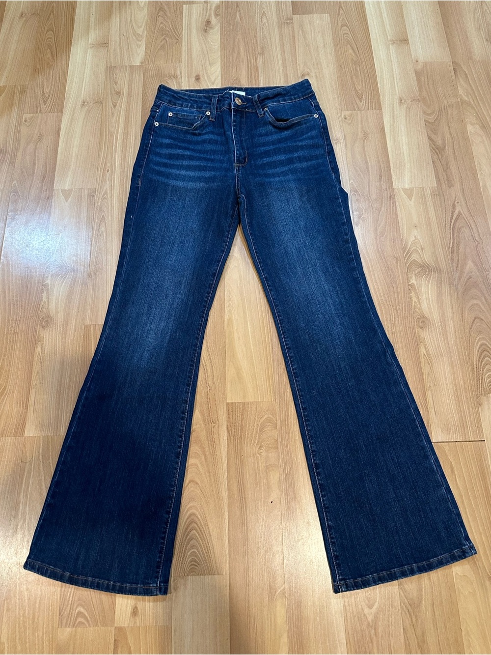 STS Mandy Blue Dark Indigo Wide Leg Jeans